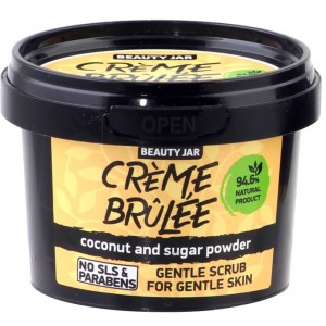 Beauty Jar CREME BRULEE - Švelnus šveitiklis švelniai odai 120 g